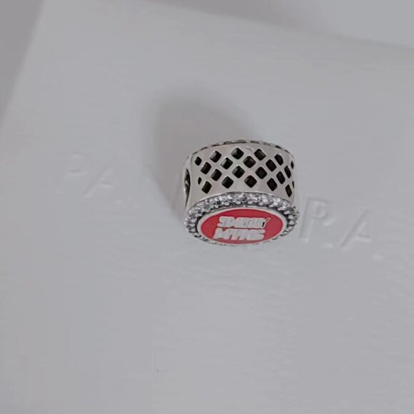 Pandora Snowman Smoky Mountains Bead Charm Travel Pendant S925 Silver with box - Picture 4 of 6